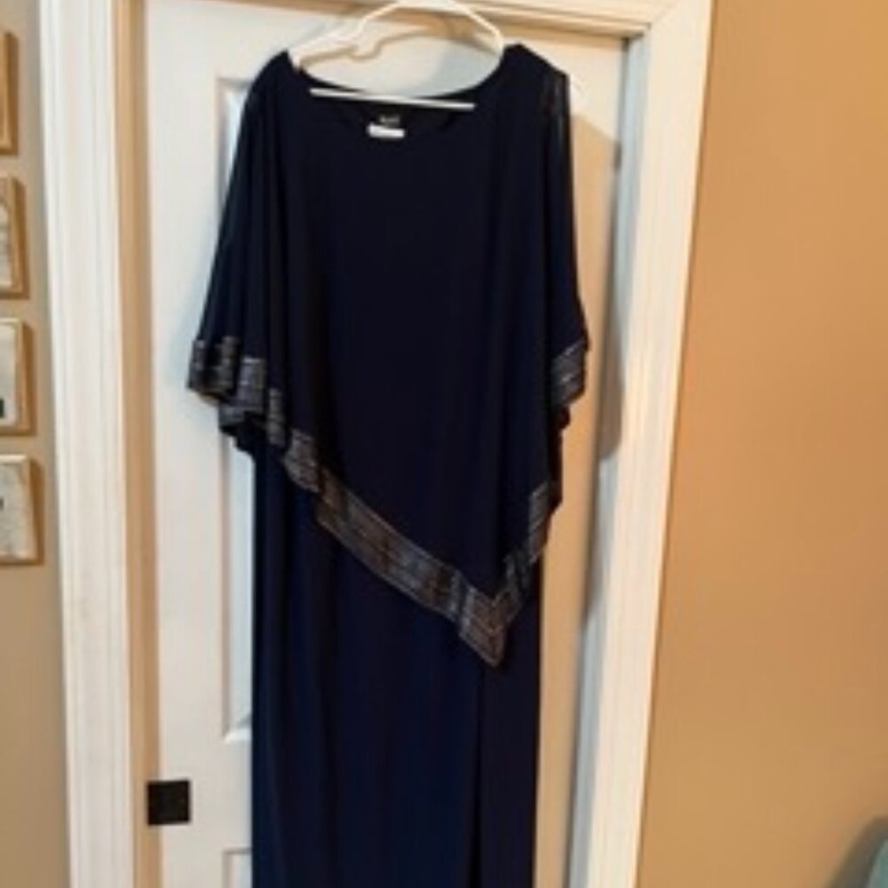 Navy SLNY Mother of the Bride Gown